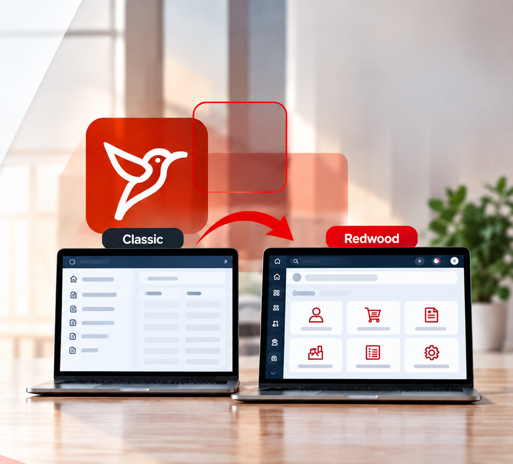 Oracle Fusion Cloud Classic to Redwood Conversion